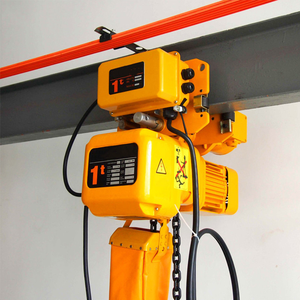 Alat Angkat Derek Listrik Rantai 1 Ton 2 Ton 3 Ton dengan Troli - Product Image 5