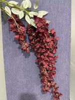 Fleurs artificielles de glycine en soie à 6 branches pour décorations de mariage, arrangements suspendus festifs pour plafond et mur, pour bureau, maison et hôtel