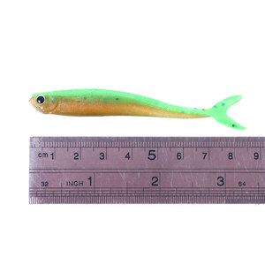 10 pz/lotto <span class=keywords><strong>esca</strong></span> morbida 8.5cm 2.6g di <span class=keywords><strong>anguilla</strong></span> di mare morbida di alta qualità falsa <span class=keywords><strong>esca</strong></span> coda di Paddle and <span class=keywords><strong>anguilla</strong></span> Pesca attrezzatura Pesca - Product Image 4
