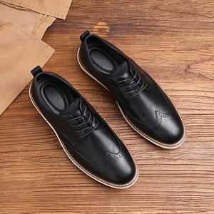 รองเท้าเดรสสำหรับผู้ชาย ไซส์ 38-46 รองเท้าอ็อกซ์ฟอร์ดแบบสวม รองเท้าโลฟเฟอร์แบบมีพู่สำหรับผู้ชาย รองเท้าอ็อกซ์ฟอร์ดสำหรับผู้ชาย - Product Image 6