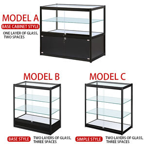 Moderne Glazen Vitrinekast Groothandel Perspex Met Vergrendelingsstandaard Voor Het Weergeven Van Het Opslaan Van Promoten Van Producten - Product Image 2