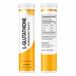 Comprimés effervescents de L-glutathion réduit, supplément de vitamine C, antioxydant, éclaircissant, beauté, soutien immunitaire pour adultes, halal - Product Image 6