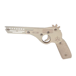 Juguete <span class=keywords><strong>de</strong></span> camión plegable <span class=keywords><strong>de</strong></span> papel, rompecabezas educativo <span class=keywords><strong>de</strong></span> <span class=keywords><strong>madera</strong></span> 3D personalizado, banda <span class=keywords><strong>de</strong></span> goma elástica, pistola <span class=keywords><strong>de</strong></span> juguete - Product Image 1