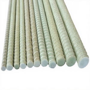 เหล็กเส้นไฟเบอร์กลาส GFRP สำหรับคอนกรีตเสริมเหล็ก - Product Image 1