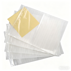 Clear OPP Self Adhesive Shipping <b>Document</b> <b>Bag</b> Custom Size Color Thickness Factory Wholesale Waterproof Back Glue Pouch - Product Image 1