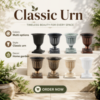 Décoration d'intérieur, pots à fleurs en plastique de luxe, grands pots pour plantes d'intérieur, pots de jardin décoratifs modernes