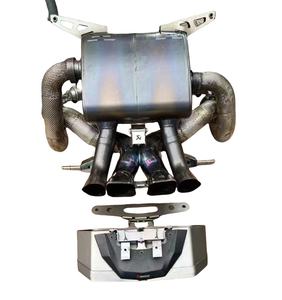 Convient pour Lamborghini Gallardo Huracan Aventador URUS Scorpio <span class=keywords><strong>Akrapovic</strong></span> Mise à niveau de la soupape d'<span class=keywords><strong>échappement</strong></span> Système d'<span class=keywords><strong>échappement</strong></span> 470251051H - Product Image 6