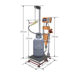 Máquina de Llenado de Cilindros de Gas LPG de Fácil Instalación, Máquina de Llenado de Líquido, Dispositivo de Recarga de Cilindros para Butano y Propano - Product Image 1
