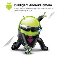 Enregistreur DVR Android pour voiture avec écran tactile, navigation GPS 4G WiFi, aide au recul, double objectif, radar GPS et télécommande