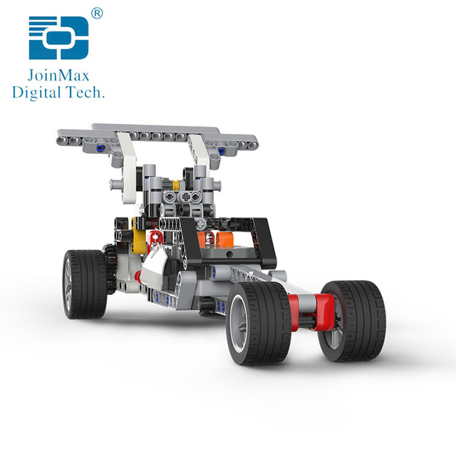 JOINMAX Graphical Programming Stem Coding Blocks Toys Building Robot for Kits Educational Racing Car Toys Programming Robot Kit