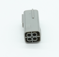 Adaptateur de capteur automobile LIZONE de haute qualité, série DL 6195-0018, nickelé, kit mâle 4 broches, bornes 2,2 mm, certifié ISO9001