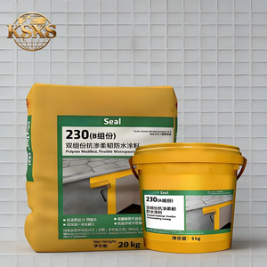 Sikaatop Seal 230 Revêtement imperméabilisant bicomposant modifié aux polymères pour la construction, la douche, la salle de bain, la cuisine, la buanderie - Product Image 1