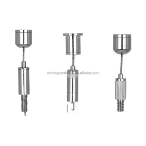 Tùy chỉnh an toàn mở rộng Telescopic nối cáp treo hệ thống có thể thu vào dây thép dây với móc - Product Image 2