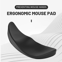 Tapis de souris d'ordinateur ergonomique pour repose-poignets, accessoires de bureau et de jeu