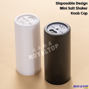 Trắng 90ml chai nhựa nhỏ gia vị bột mịn Muối bao bì Jar gia vị container với Shaker Nắp - Product Image 2