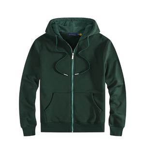 Herens en dames winter hoodie met ritssluiting, aanpasbaar, losvallend, effen, effen gekleurd, vrijetijdskleding, jogging - Product Image 6