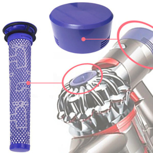 Prefiltro para Aspiradora, Color Azul Púrpura, Reutilizable, de Plástico, para Uso Doméstico, Más de 150 m² - Product Image 1