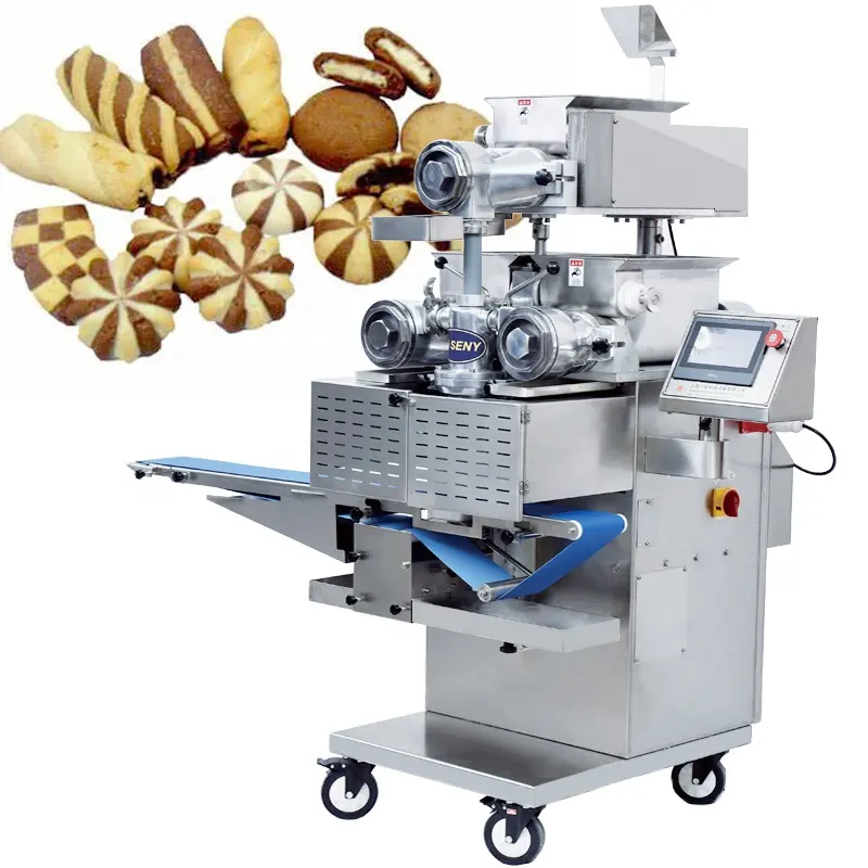 वाणिज्यिक स्वचालित कुकीज़ बनाने की मशीन बिस्कुट कुकी मशीन