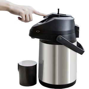 Termo Aislado de Grado Comercial de 2500 ml, Dispensador de Café y Té con Bomba, Acero Inoxidable Resistente para Cafetería y Restaurante - Product Image 6