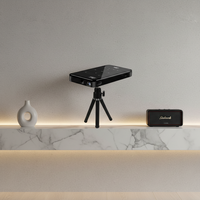 Mini-projecteur DLP de poche P09 en promotion, 100 ANSI Lumens, batterie intégrée 5000 mAh, Android 9, mise au point manuelle, 8 Go, vidéo 3D 4K, home cinéma