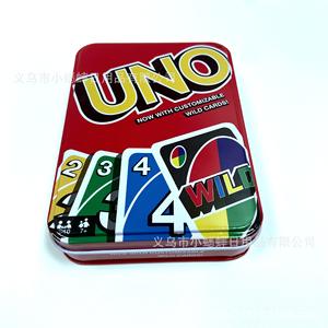 Werbeaktion Großhandel - Wasserdichte Brettspielkarten in Farbiger Eisenbox für Familienfeiern - Product Image 4