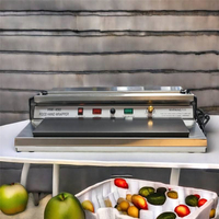 Commerciële handmatige clingfilm-wikkelmachine, draagbare stretchfolie-wikkelmachine voor het verpakken van fruit, groenten en vlees