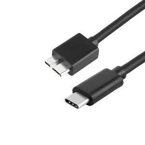 Câble d'imprimante USB Micro B vers Type-C, USB 3.0, connexion OTG haute vitesse, câble USB, câble de disque dur pour téléphone, tablette, PC, appareil photo - Product Image 1