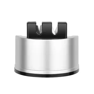 Mini Knife Sharpener With Vacuum Cup Professional Sharpening Diamond Sharpener Kitchen Gadget Accessories