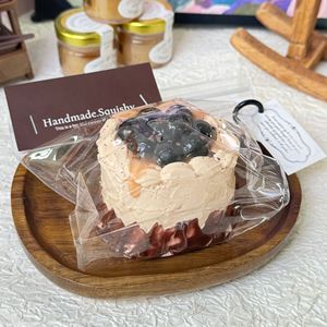 Pearl Loaded Frosted Cake Cream Mud Dry Mud Pinch Sensory <b>Toy</b> Food Grade Silicone Decompression <b>Toy</b> <b>Stress</b> <b>Relief</b> - Product Image 2