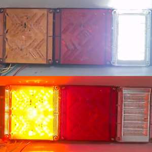 Luces Traseras Combinadas LED de 3 Colores para Camiones y Remolques, Barra de Luces Traseras, Luz de Giro, Luz de Freno, Luz de Reversa, Luces de Conducción Diurna para Camionetas y Autocaravanas - Product Image 5