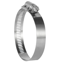 Collier de serrage universel réglable à vis sans fin, style américain, pour tuyau, vente en gros