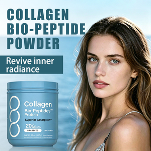 Poudre de peptides de <span class=keywords><strong>collagène</strong></span> <span class=keywords><strong>marin</strong></span> hydrolysé <span class=keywords><strong>Bio</strong></span>-peptides Protein Glow, complément pour la peau, les cheveux et les ongles - Product Image 4
