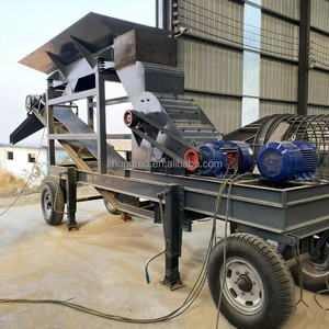 Concasseur de pierres à prix abordable, broyeur de briques mobile sans tamis à double étage - Product Image 5