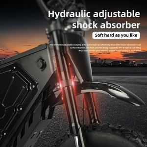 Livraison gratuite, moto tout-terrain électrique pour adultes, 60V 3000W, cadre en alliage, moto tout-terrain électrique de montagne - Product Image 5