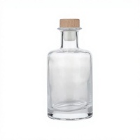 Bouteille en verre transparente à large ouverture de 100 ml pour vin, cosmétiques, aromathérapie et huiles de beauté - Vente en gros