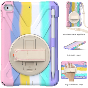 Custodia Universale in Silicone <span class=keywords><strong>per</strong></span> Bambini con Supporto <span class=keywords><strong>per</strong></span> Apple <span class=keywords><strong>iPad</strong></span> <span class=keywords><strong>Mini</strong></span> 5 <span class=keywords><strong>4</strong></span> 3 2 1 - Product Image 2