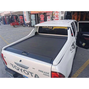 Capot rigide pour pick-up en alliage d'aluminium, pliable, étanche, avec boîte de rangement arrière, système de verrouillage pour NP300 Ranger <span class=keywords><strong>Navara</strong></span> - Product Image 3