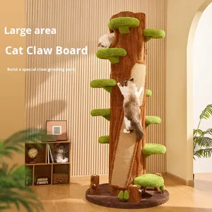 Lussuoso e Moderno <span class=keywords><strong>Albero</strong></span> <span class=keywords><strong>per</strong></span> Gatti Alto e Grande con Letto Tiragraffi, Amaca, Tappetini Rimovibili, Imballaggio in Cartone Resistente, 230 cm, Arredamento <span class=keywords><strong>per</strong></span> Gatti - Product Image 2