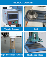 Machine de perçage CNC à servo simple, stable et fiable, à bon prix, sans armoire de commande