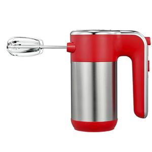 Petit mixeur multifonctionnel portatif avec bouton d'éjection, boîtier en plastique pour usage domestique, idéal pour mélanger gâteaux et aliments - Product Image 4