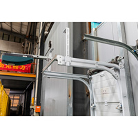 Rail de porte de garage sectionnel en acier de haute qualité Design moderne-Quincaillerie de porte de vente directe d'usine