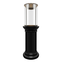 Vitrine de présentation de bijoux de luxe Sundo, vitrine cylindrique haute de qualité supérieure pour la vente au détail de bijoux, vitrine pour centre commercial