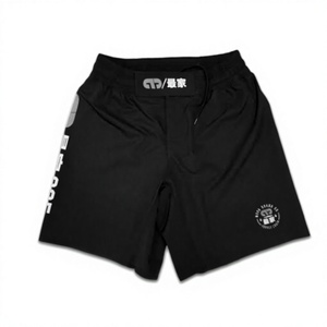 Custom Logo MMA <b>Shorts</b> Men <b>Grappling</b> BJJ Fight <b>Shorts</b> Sublimation Quick Dry Lightweight Breathable Martial Arts Training Wear - Product Image 2