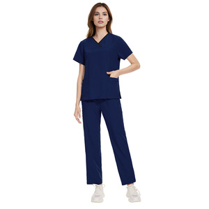 زي تمريض مريح وخفيف الوزن 120 جرام للنساء، ملابس عمل طبية مرنة - Product Image 1