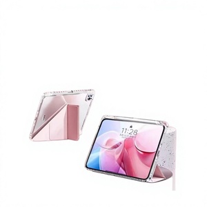 Funda Protectora para <span class=keywords><strong>iPad</strong></span> 11ª Gen. A16 2025, Plegable, Resistente a Flexiones, Acrílica Transparente, Hecha en China, Molde Privado No. - Product Image 1
