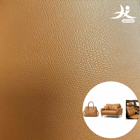 Cuir synthétique PU de haute qualité, grain litchi mat, pour intérieur de voiture, sellerie et sacs de voyage