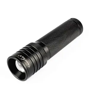 Hunting led torch flashlight torches with rotary zoomable TANK007 TK737