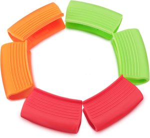 Tay cầm chống nóng bằng silicon chống trơn, bảo vệ tay cầm chảo gang, nồi lẩu, chảo rán, vỉ nướng - Product Image 2