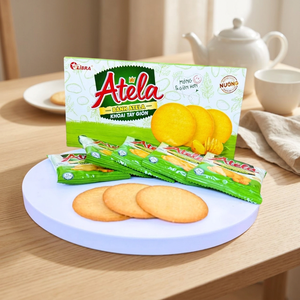 ขนมมันฝรั่งทอดกรอบ ลิบรา อาเทลา 150 กรัม รูปทรงกลม กรอบอร่อย ขนมเพื่อสุขภาพ บรรจุภัณฑ์แบบกล่องตามสั่ง บริการ ODM OEM - Product Image 6