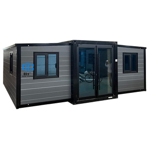 Nhà 3 phòng ngủ đúc sẵn có thể mở rộng-Nhà <span class=keywords><strong>Container</strong></span> có thể gập lại 20/40ft với thiết kế sang trọng hiện đại & cấu trúc di động mô-đun - Product Image 3